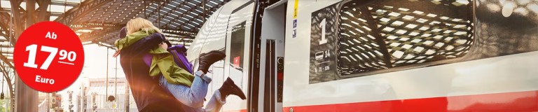 Deutsche Bahn: SuperSparpreis ab 17,90 €